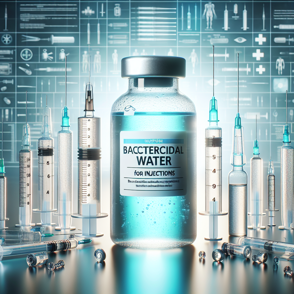 Acqua battericida per iniezioni: un alleato per il recupero muscolare