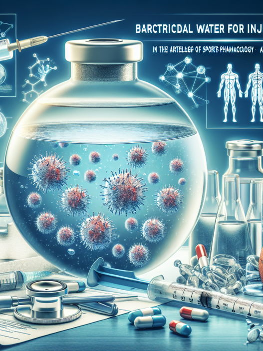 L'acqua battericida per iniezioni nell'arsenale della farmacologia sportiva: vantaggi e considerazioni
