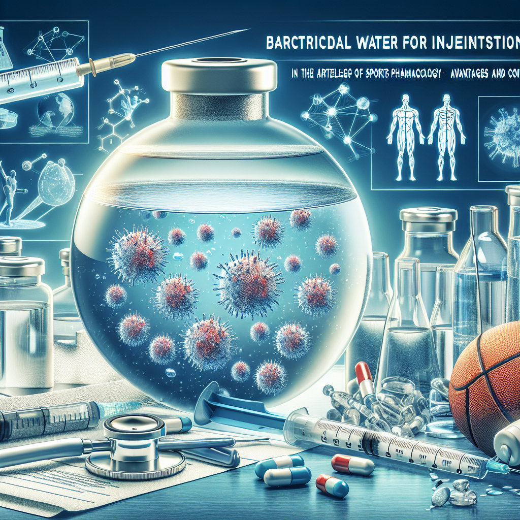 L'acqua battericida per iniezioni nell'arsenale della farmacologia sportiva: vantaggi e considerazioni