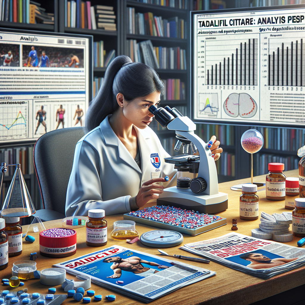 L'uso del Tadalafil Citrate nel doping sportivo: analisi e prospettive