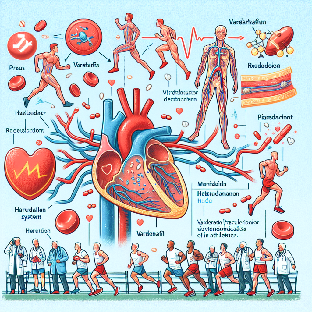 Vardenafil e la sua azione sul sistema cardiovascolare degli sportivi