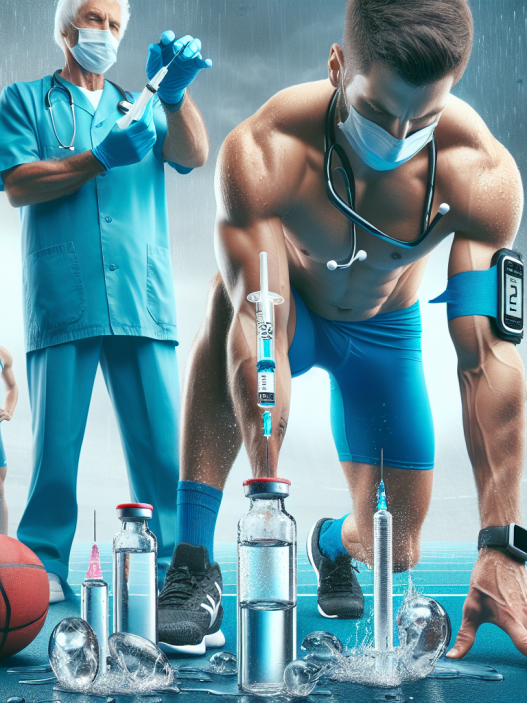 Acqua battericida per iniezioni: un alleato per la performance sportiva