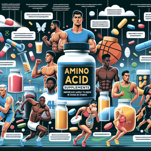 Integratori di aminoacidi: cosa sapere prima di utilizzarli nello sport