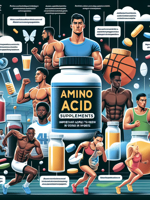 Integratori di aminoacidi: cosa sapere prima di utilizzarli nello sport